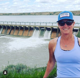 One of our most popular hats.  This hat has a vintage look with the light blue-grey front panel.  Comfortable and breathable mesh back makes this hat perfect for every day use.