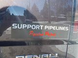 Support Pipelines Bumper Sticker