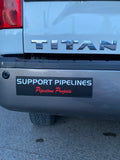 Support Pipelines Bumper Sticker