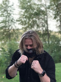 ﻿Buffs or as some call them, "neck gaiters" are functional as they keep you warm and also can be used as a non-medical mask.  Reusable, washable and comfortable.  Made of tech material so heat stays in, sweat stays out.